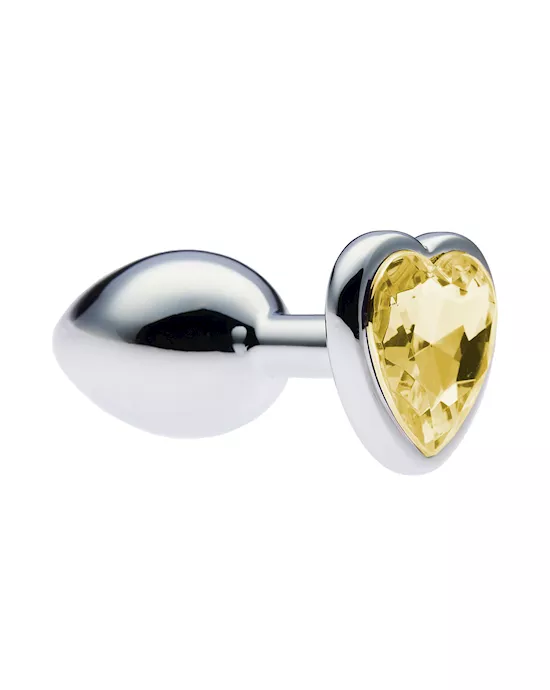 Kinki Jewelled Heart Butt Plug