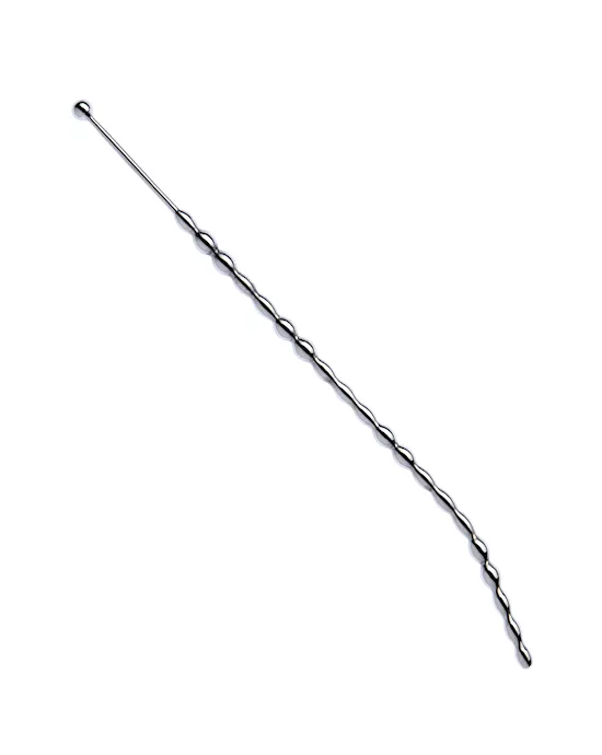Kink Range Beaded Penis Plug - 10 Inch