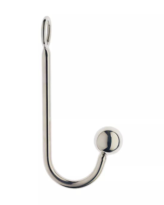 Kink Stainless Steel Anal Hook - Extra Large