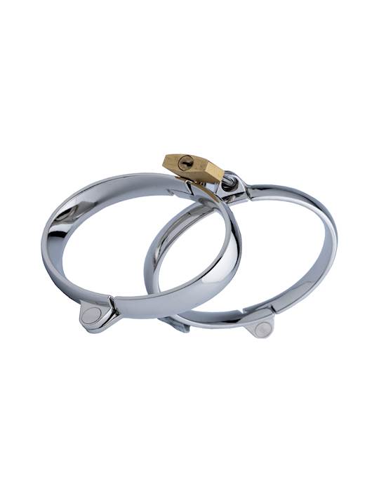 Kink Range Cuffs With Padlock - 2.1 Inch