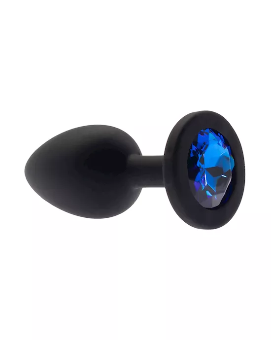 Kink Range Silicone Gemmed Butt Plug - 2.8 Inch