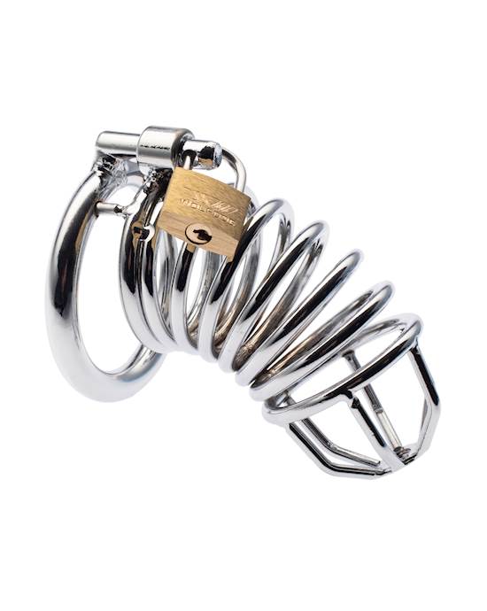 Kink Range Spiraled Chastity Cage - 44mm