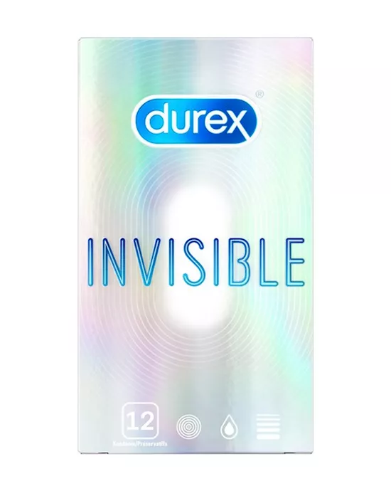 Durex Invisible Condoms 12 Pack