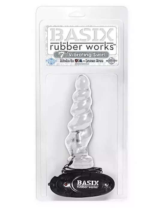 Basix Rubber Works 7 Vibrating Swirl