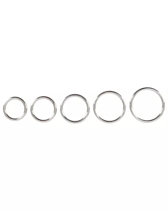 Bad Kitty Cock Rings - Set of 5