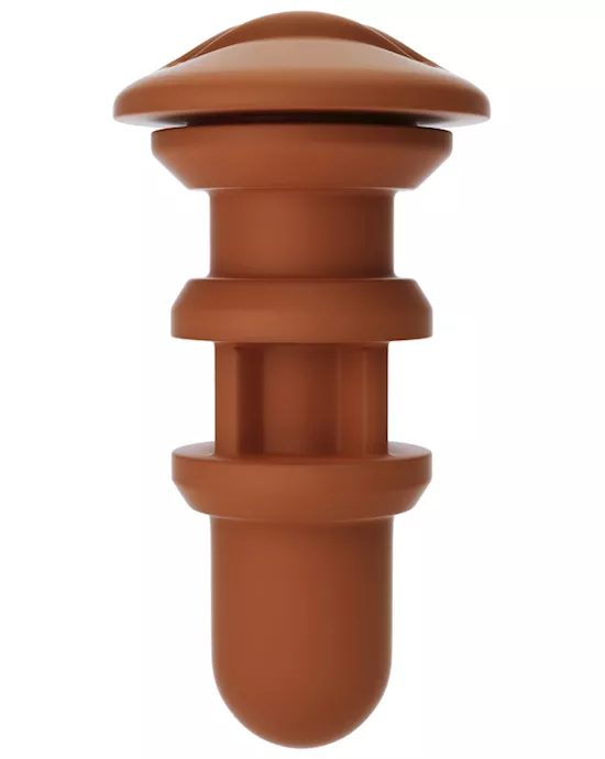 Autoblow A.i. Silicone Mouth Sleeve - Brown