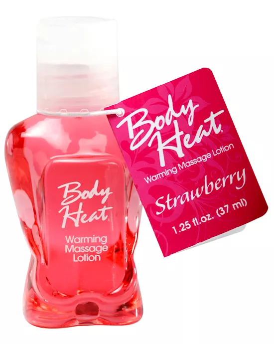 Body Heat Warming Massage Lotion 125 floz
