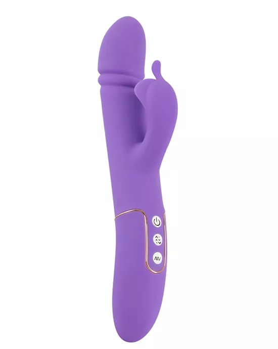 Sweet Smile Thrusting Rabbit Vibrator