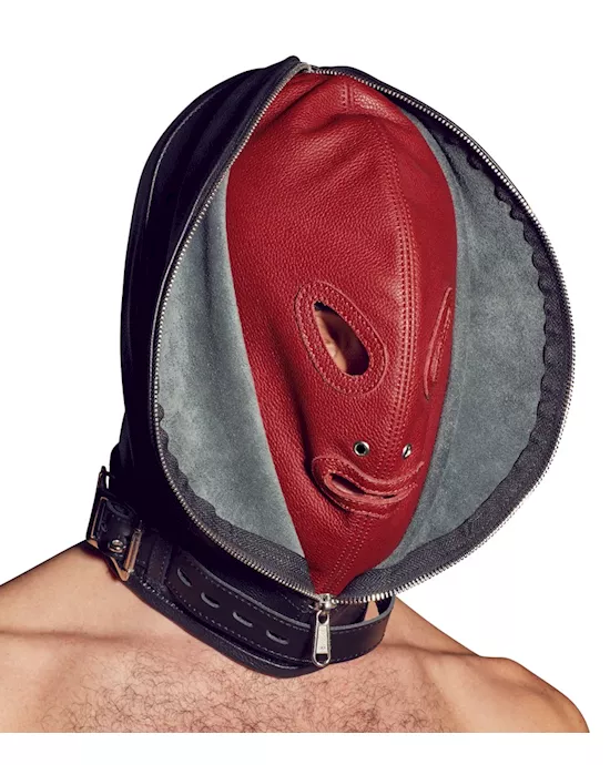Leather Double Mask
