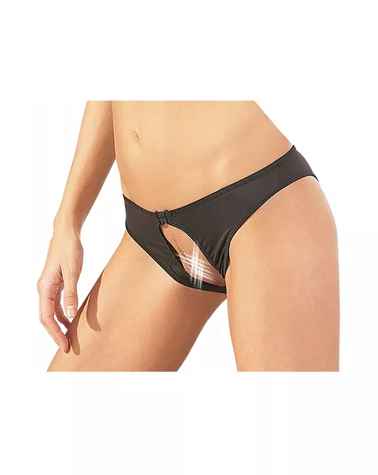 Mandy Mystery Cling To Me Crotchless Panties
