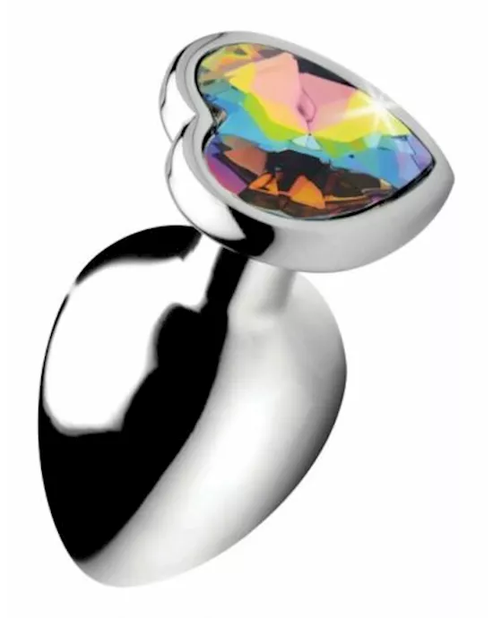 Prism Heart Anal Plug - 2.8 Inch