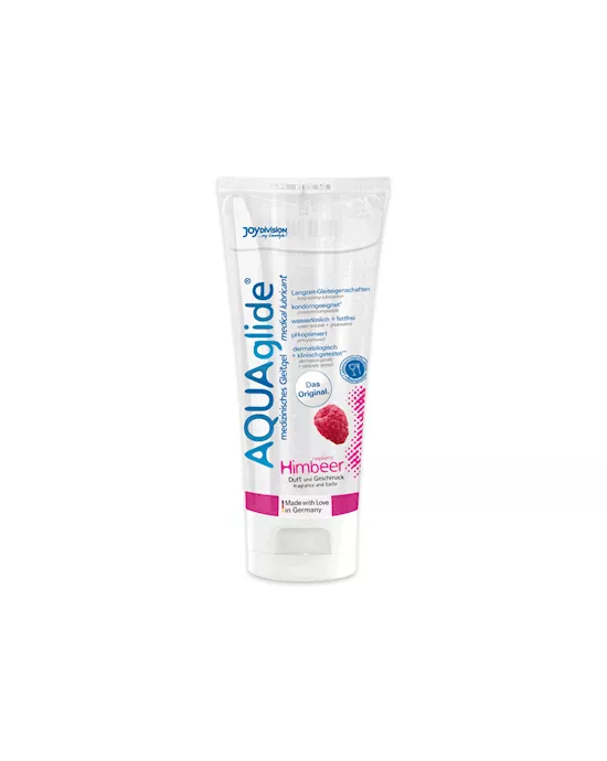 AQUAglide Raspberry Flavoured Lubricant 100ml