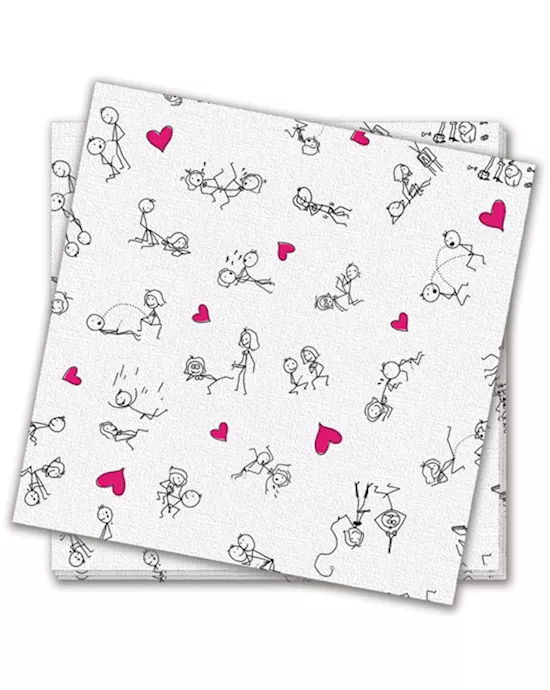 Dirty Napkins: Sticky Figure style