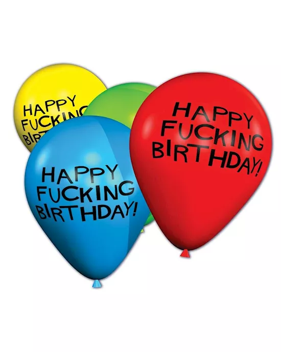 X-Rated Birthday Balloons 11