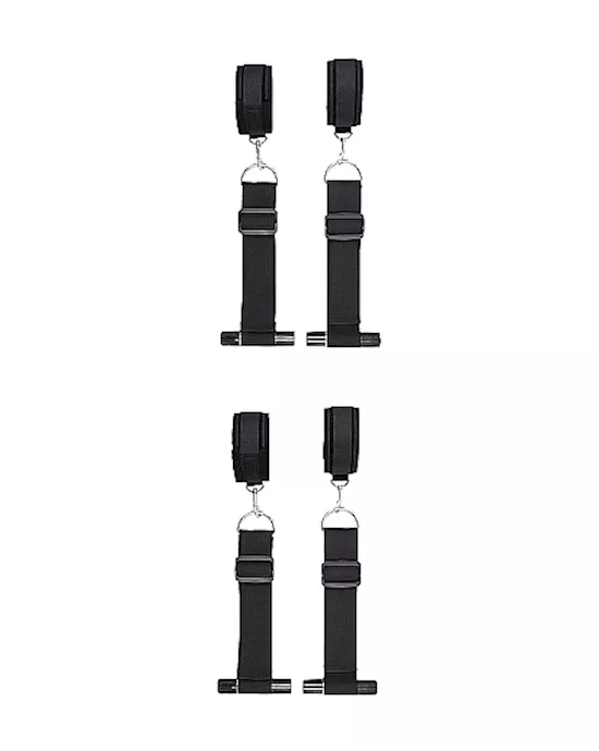 Door Restraint Set- Black