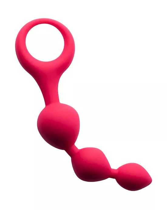 Share Satisfaction Silicone 3 Bead Plug 