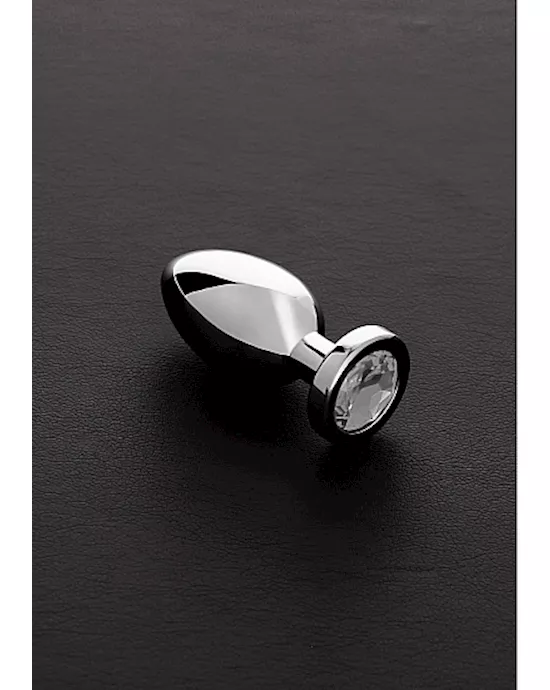 Jeweled Butt Plug Cubic Zircon Small
