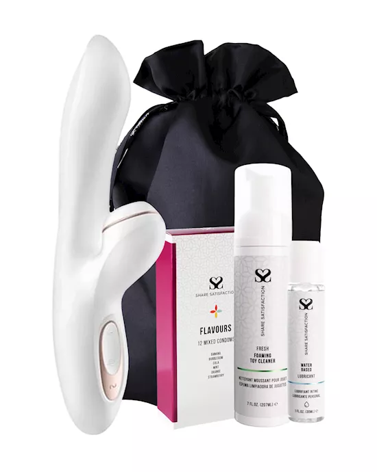Free Satisfyer Pro Plus G-spot - Essentials Bundle