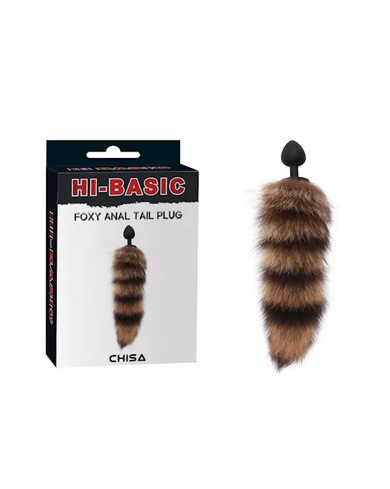 Foxy Anal Tail Plug - 13.3 Inch
