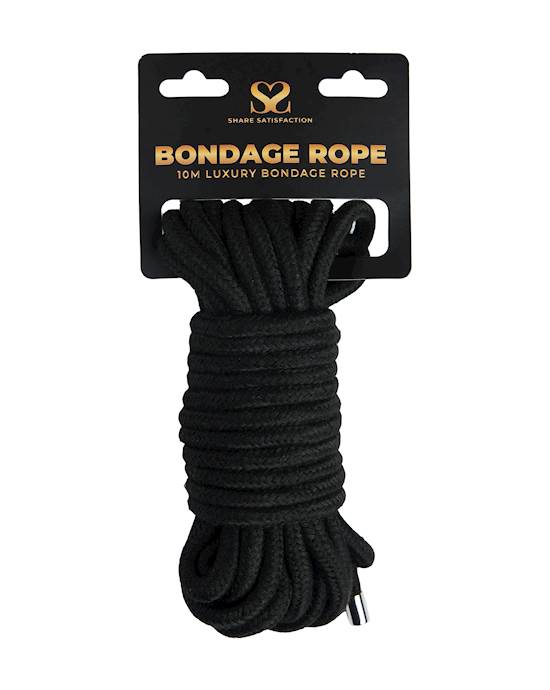 Share Satisfaction Luxury Bondage Rope - 10m