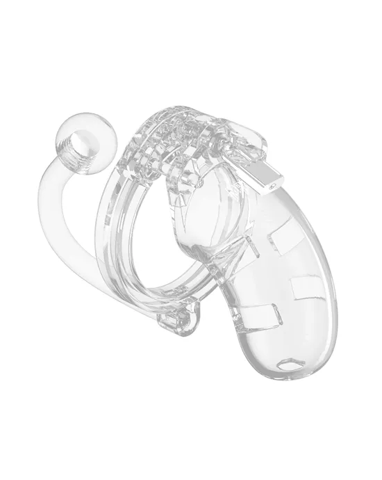 Model 10 - Chasity Cage with Plug  - 3.5 Inch