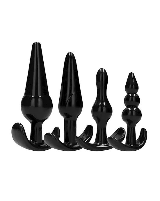 NO. 80 - 4-Piece Butt Plug Set 