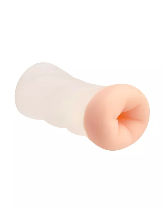 Clear Through Realistic Ass Stroker