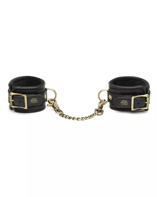 Fifty Shades of Grey Bound to You Wrist Cuffs