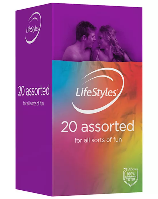 Lifestyles Assorted 20s Condoms