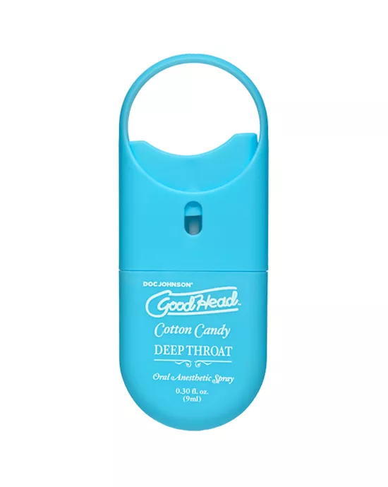Doc Johnson GoodHead Deep Throat Spray To Go - Cotton Candy - 10ml