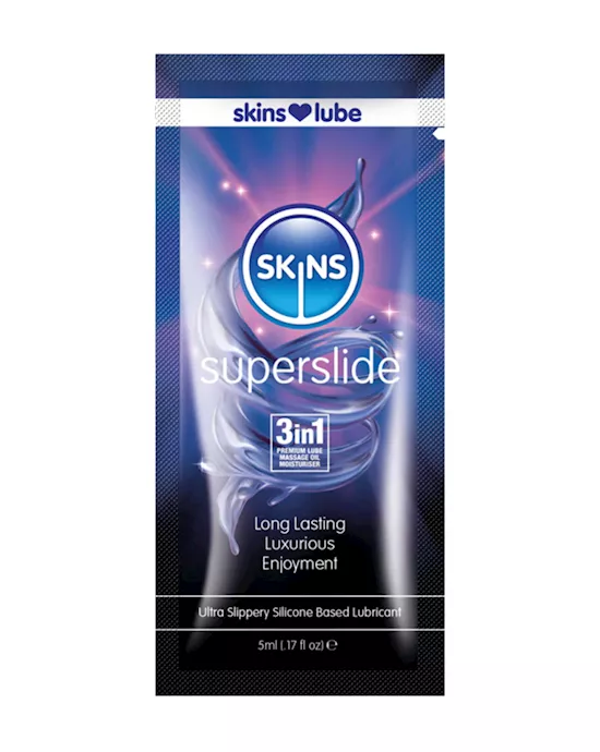 Skins Super Slide Silicone Lubricant 5ml
