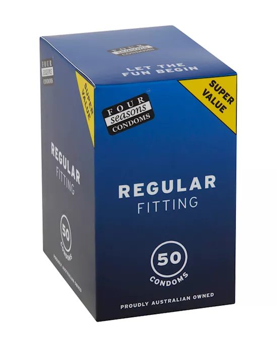 Four Seasons Regular Condoms - 50 Pack