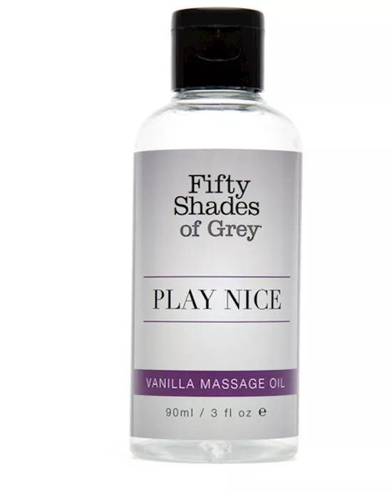 Fifty Shades of Grey Play Nice Vanilla Massage Oil - 90ml