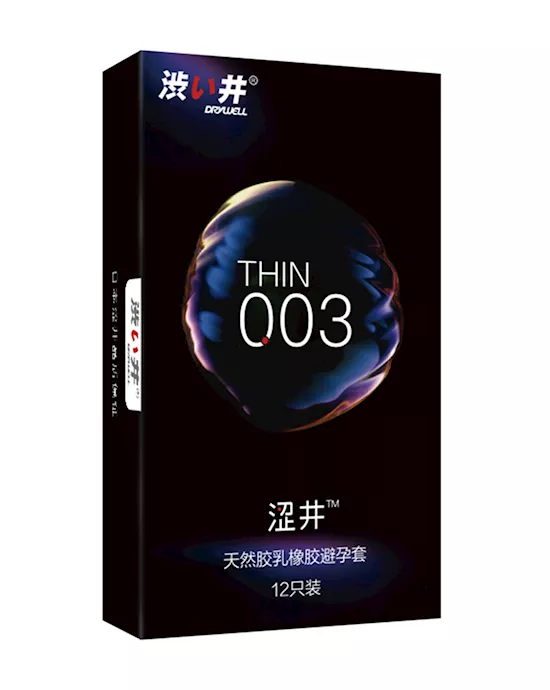 Drywell Thin 003 Condoms 12 Pack