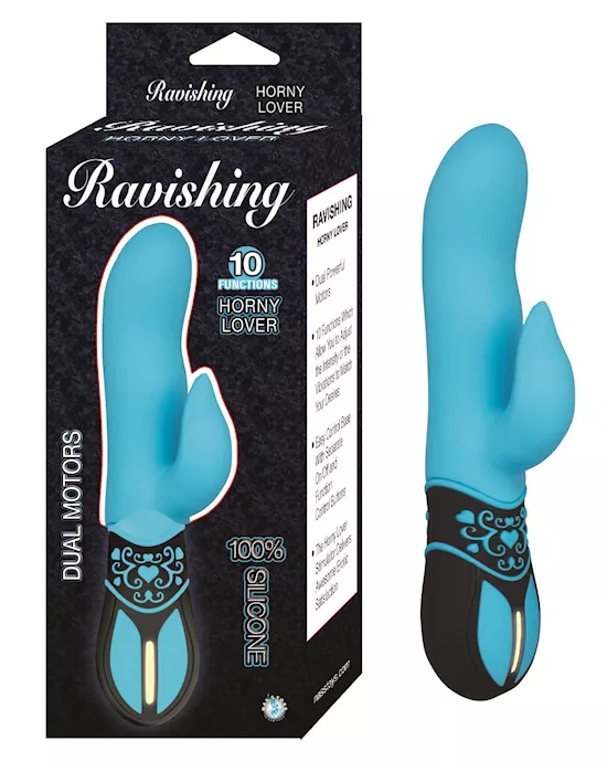 Nass Toys Ravishing Lover Rabbit Vibrator - 7.7 Inch