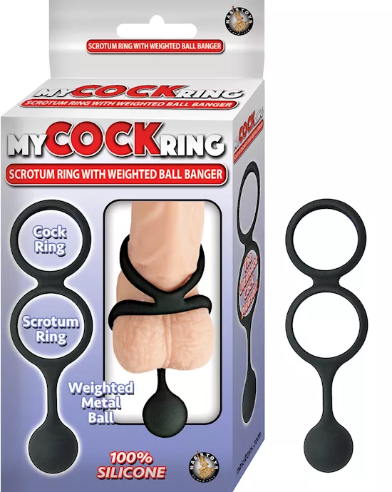 Scrotum Ring and Weighted Ball Banger