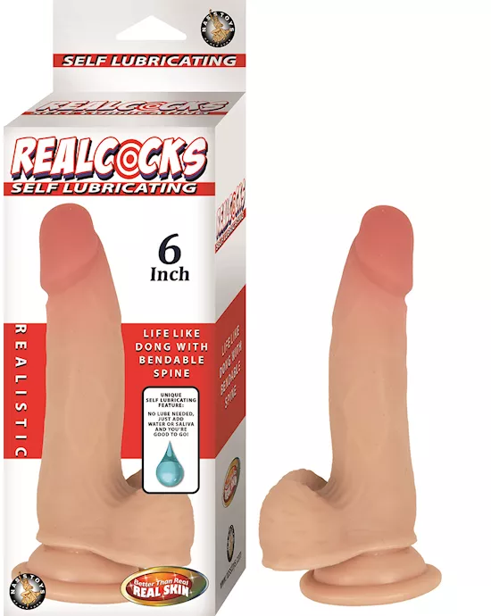 Nass Toys Self Lubricating Dildo