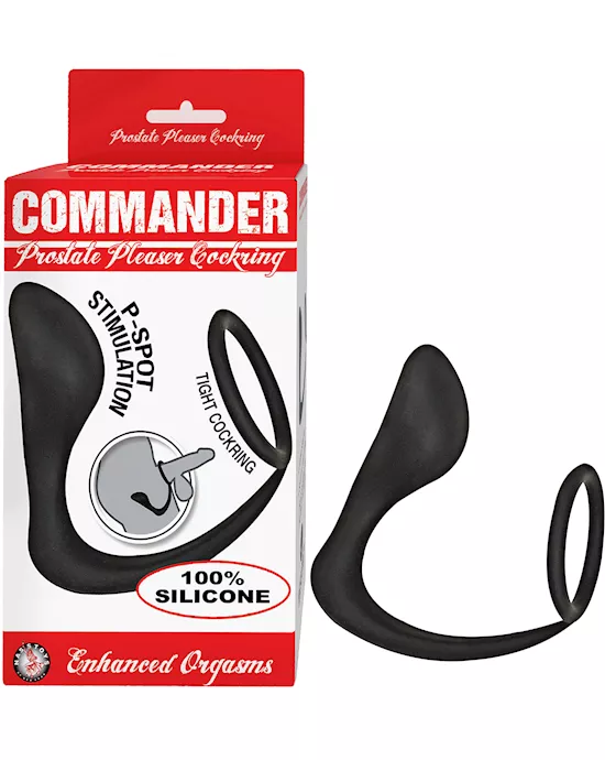 Commander Prostate Pleaser Cockring