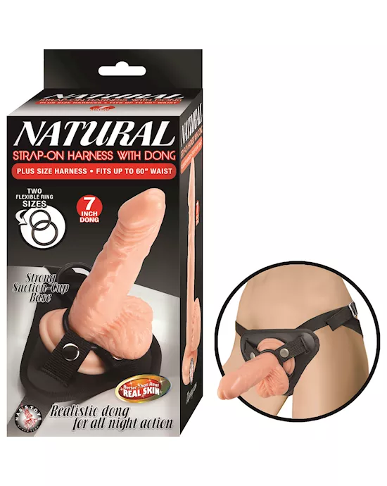 Nass Toys Natural Strap-On with Dildo