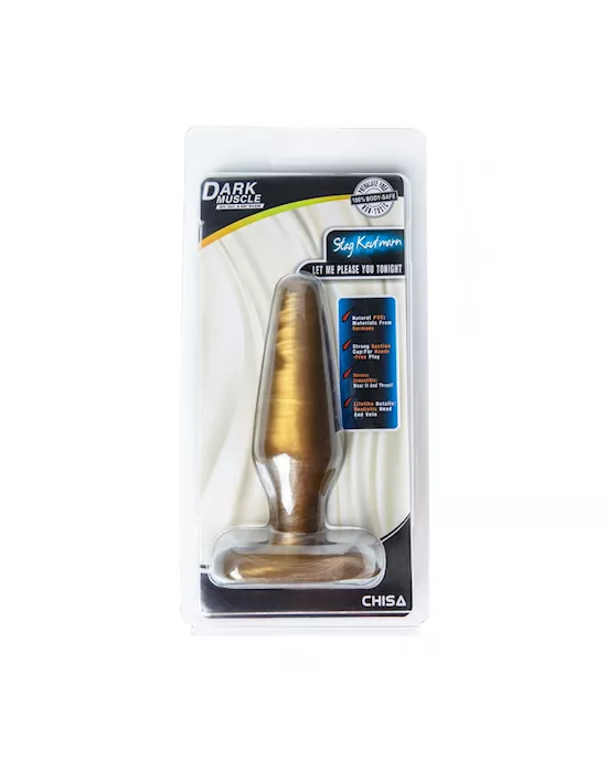 Stag Kaufmann Butt Plug - 5.3 Inch