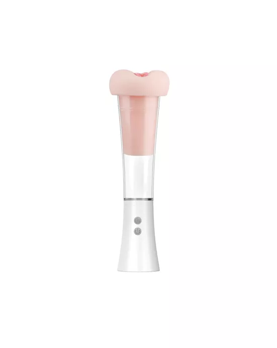 Amore Vibrating Penis Pump And Stroker