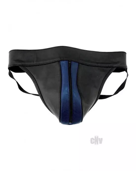 Rouge Zip Lux Jock Blk/blu Xl