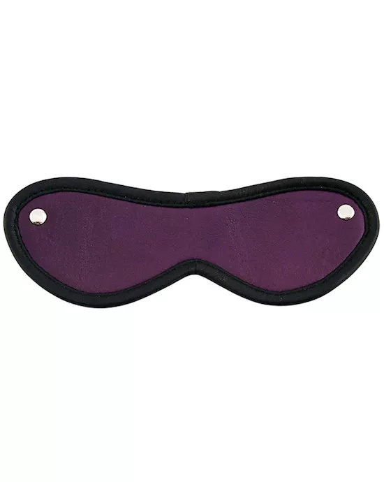 Rouge Leather Blindfold