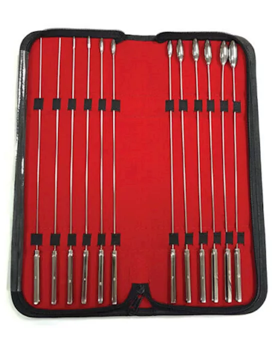 Rouge Dilator Urethral Sounding Set - 12 Piece