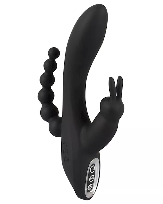 Sweet Smile Triple G-Spot Vibrator - 8.1 Inch