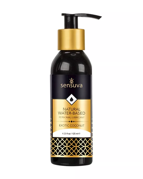 Natural Water-Based Personal Moisturizer - Exotic Coconut - 125 ml
