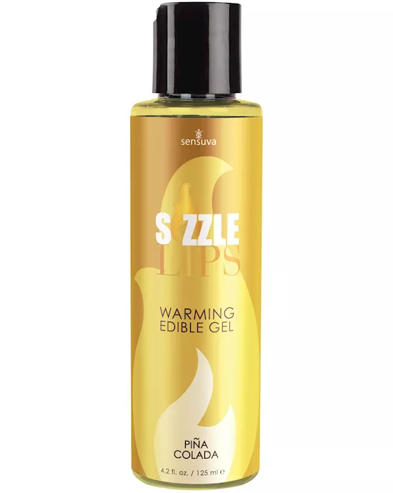 Sizzle Lips Pina Colada Warming Gel - 125ml