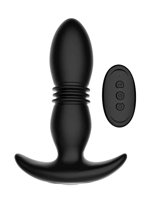 Beast in Black Pinpoint Probe Thrusting Butt Plug