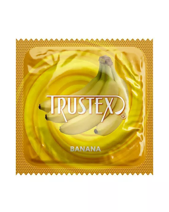 Trustex Banana Flavoured Condom - Single