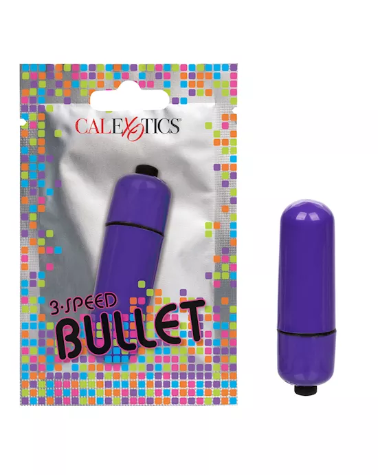 CalExotics 3-Speed Vibrating Bullet - Single Unit 